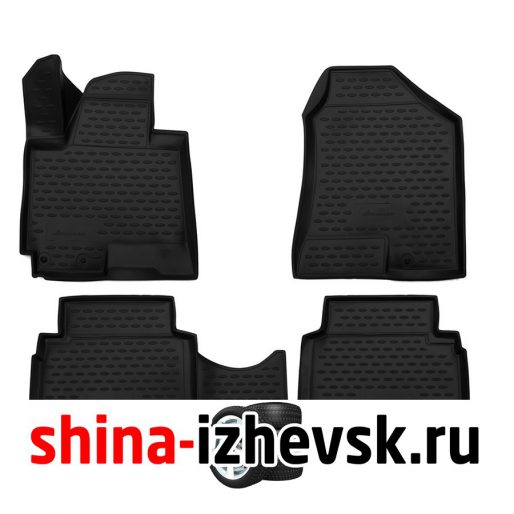 Коврик Autofamily коврики 3D в салон для JAC S5, 2017- , 4 шт. ) в Ижевске
